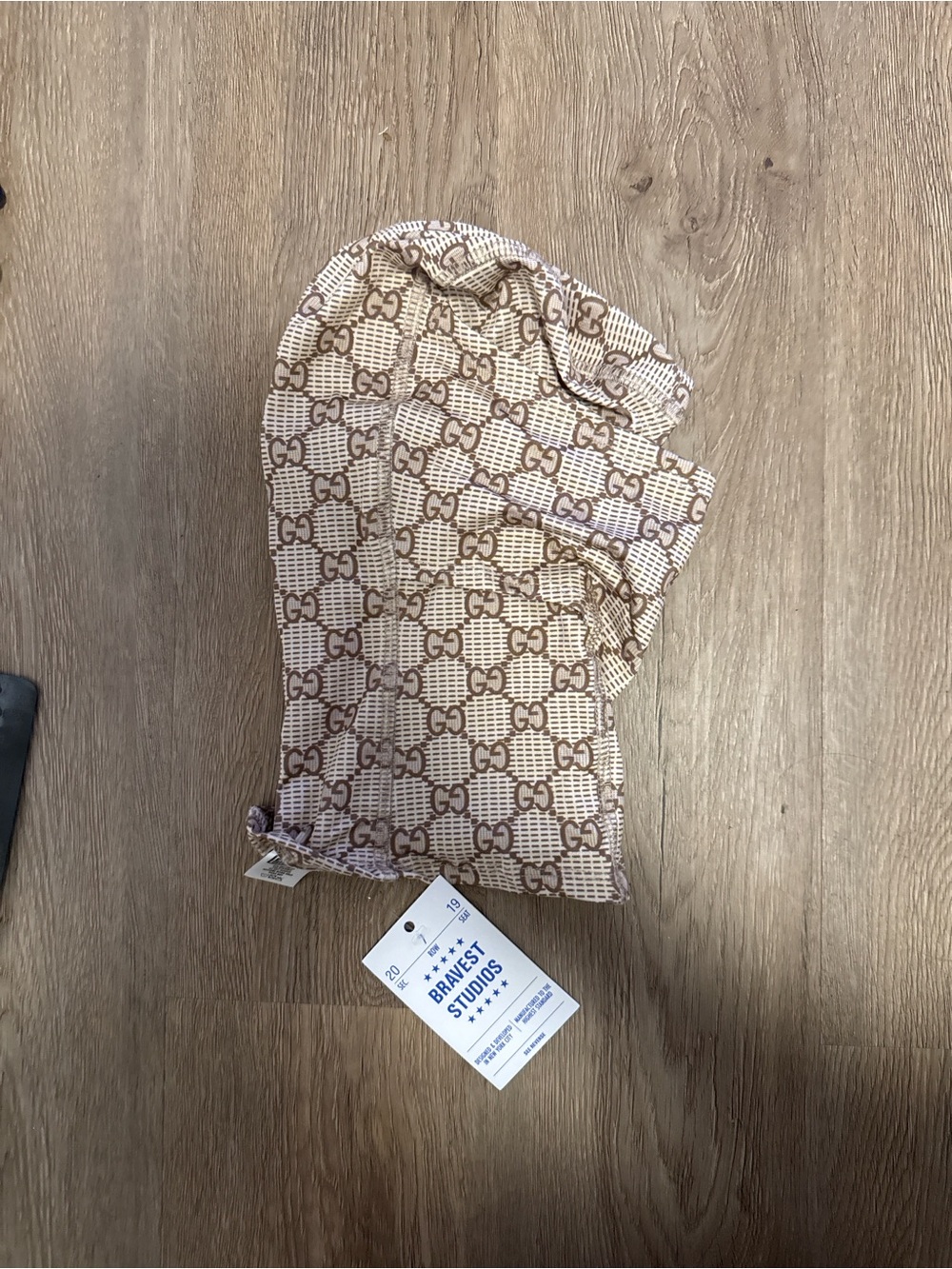 Bravest Studios Beige Brown Patterned Men’s Glove